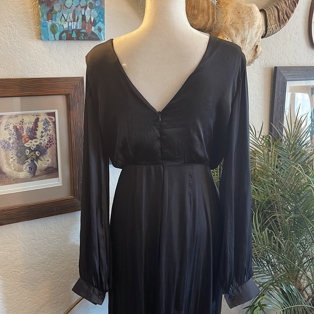 Black Lush open skirt with shorts onesie - Picture 8 of 10